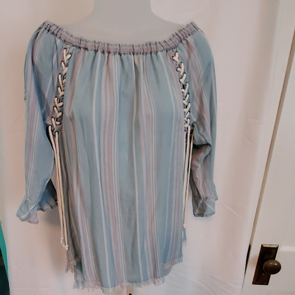 Light jean shirt